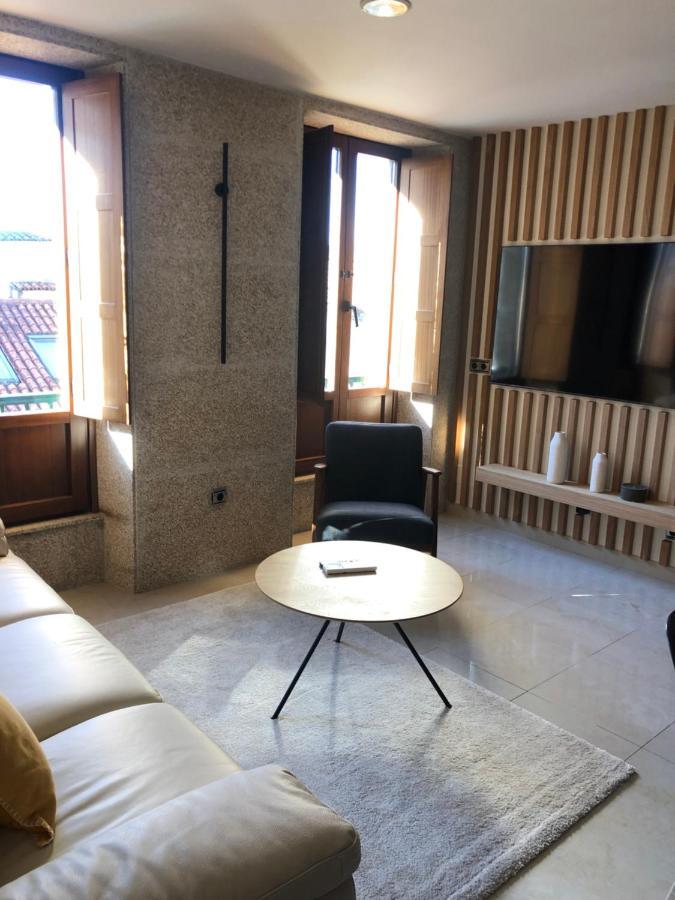 Luxury Apartment With Jacuzzi 圣地亚哥－德孔波斯特拉 外观 照片