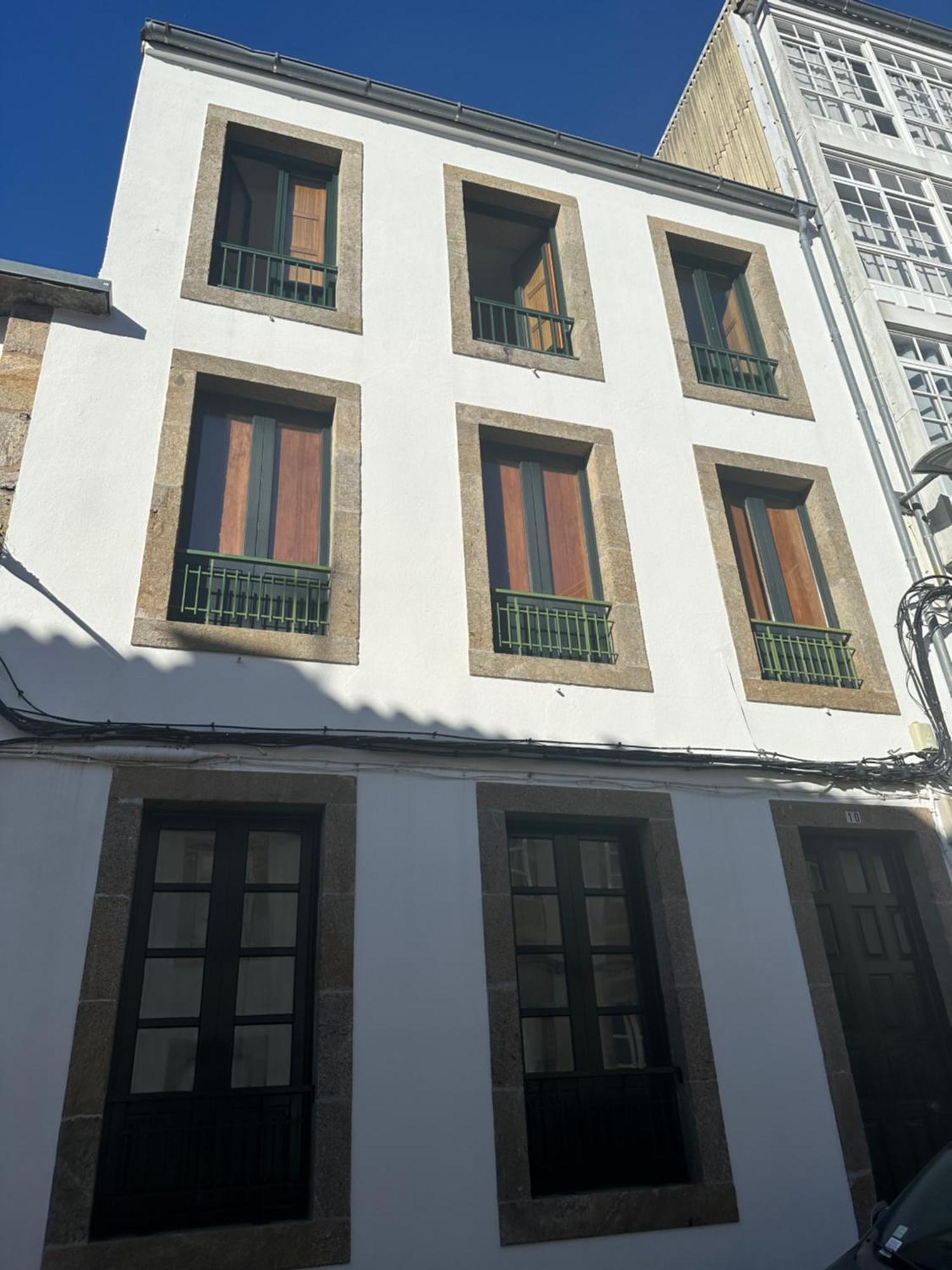 Luxury Apartment With Jacuzzi 圣地亚哥－德孔波斯特拉 外观 照片
